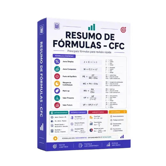 Resumo de fórmulas